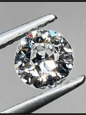 10pc 5mm Round Clear Solitaire CZ Pendant Stone - Clear